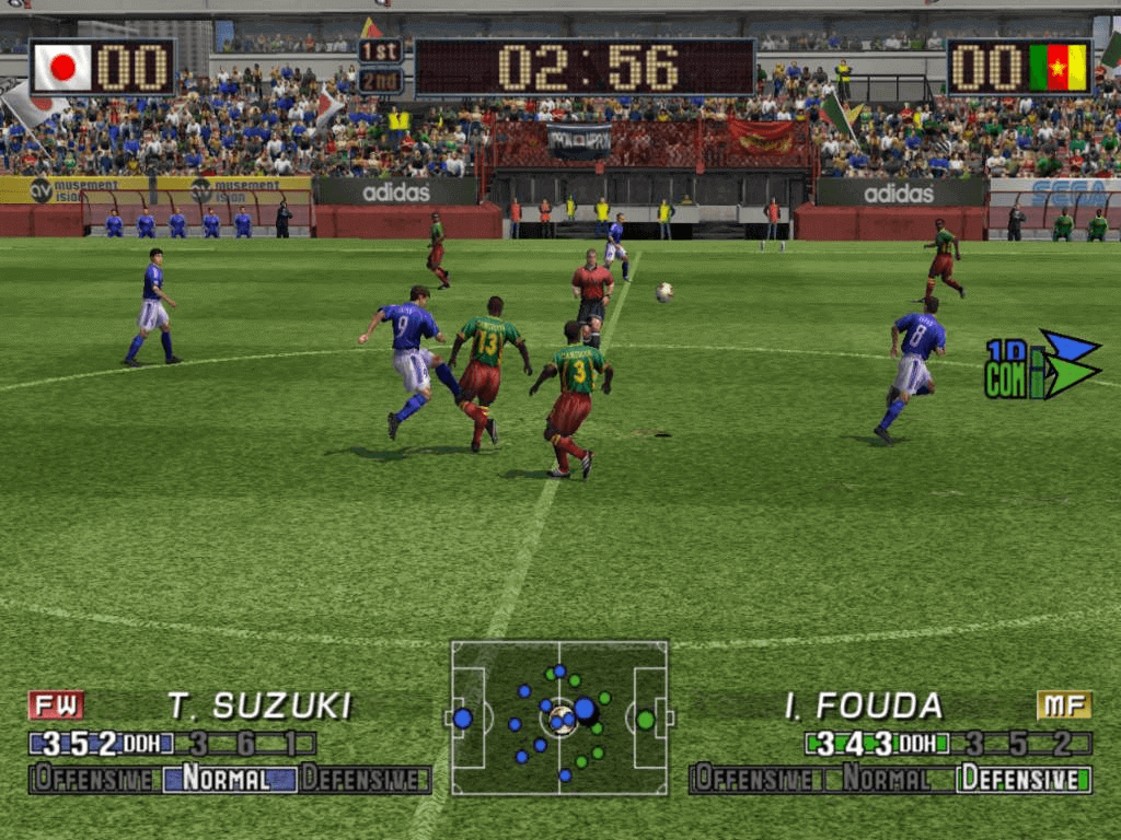Virtua Striker 3 ver. 2002 screenshot 4 for Gamecube
